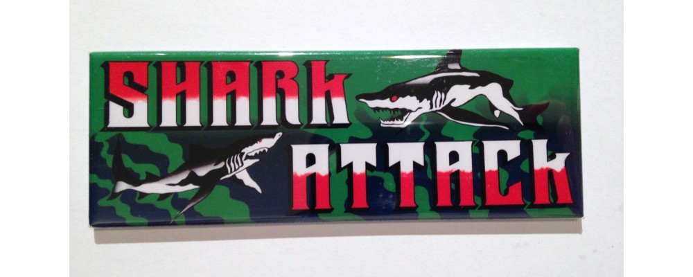 Shark Attack - Marquee - Magnet - Pacific Novelty
